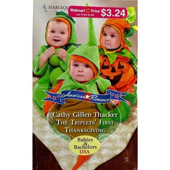 The Triplets' First Thanksgiving by Cathy Gillen Thacker (Paperback) - Picture 1 of 6